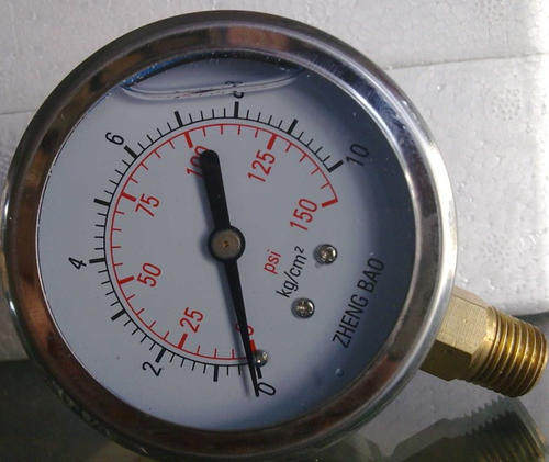 壽縣綠環(huán)儀表生產(chǎn)部 新品YE-100BF膜盒壓力表正式上線